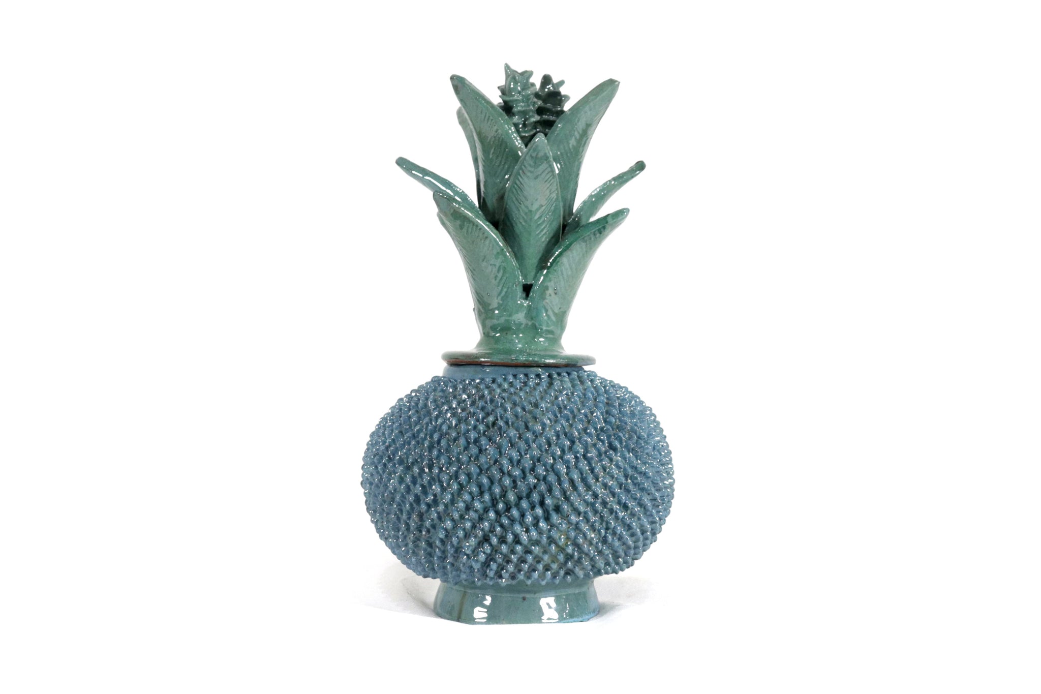Piña Michoacana Turquesa de Picos - 32 cm. 13 in. - Artesanías Mexicanas