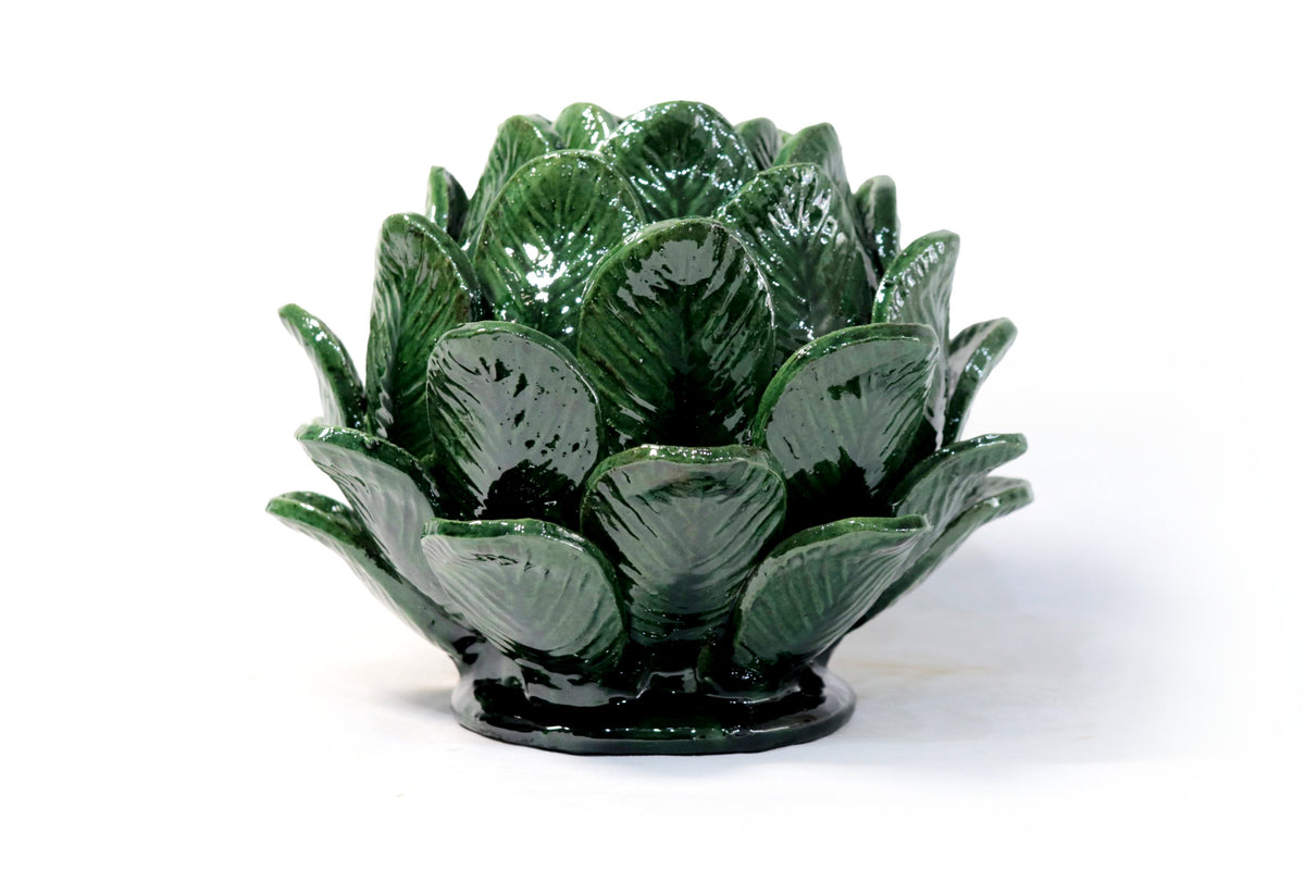 Juego de Coles Verdes 40 cm 15.7 in. Artesanía