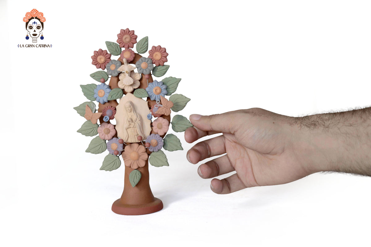 Árbol de la Vida Virgen de Guadalupe - 20 cm 7.8 in.