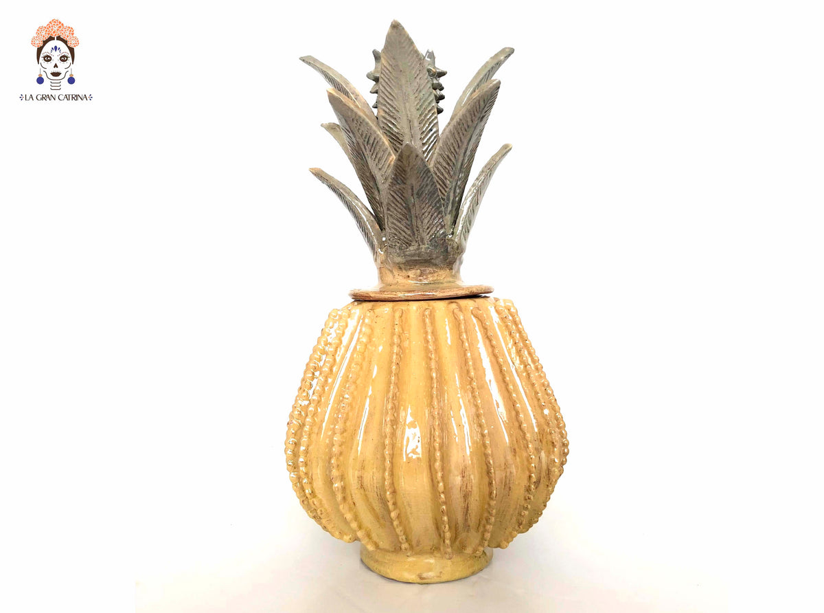 Piña michoacana - Biznaga amarilla - 38 cm. 15 in.