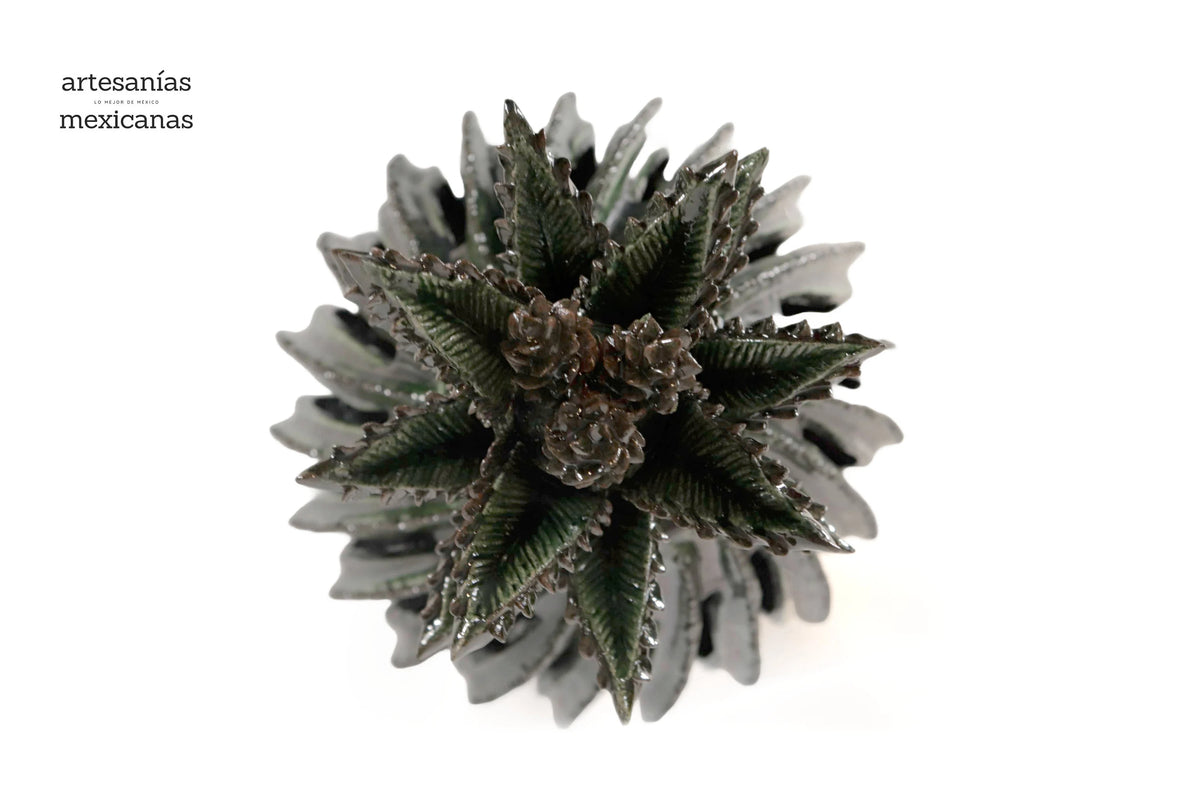 Lámpara Piña michoacana de barro - 65 cm. 26 in. - Sobre Pedido Piña