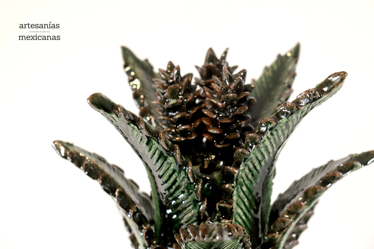 Lámpara Piña michoacana de barro - 65 cm. 26 in. - Sobre Pedido Piña