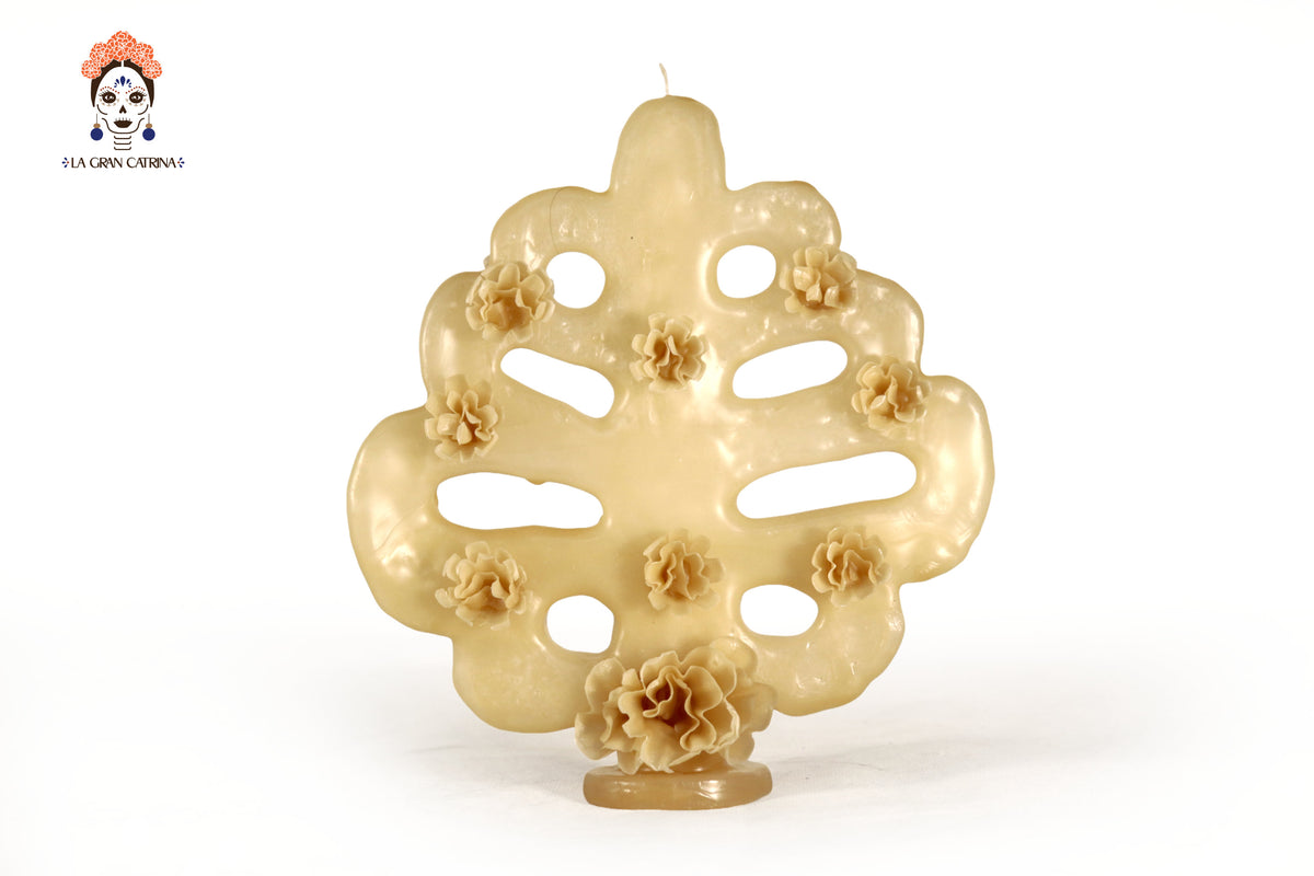 Vela Esculpida - Arbol de la Vida - 18 cm. 7 in. Vela