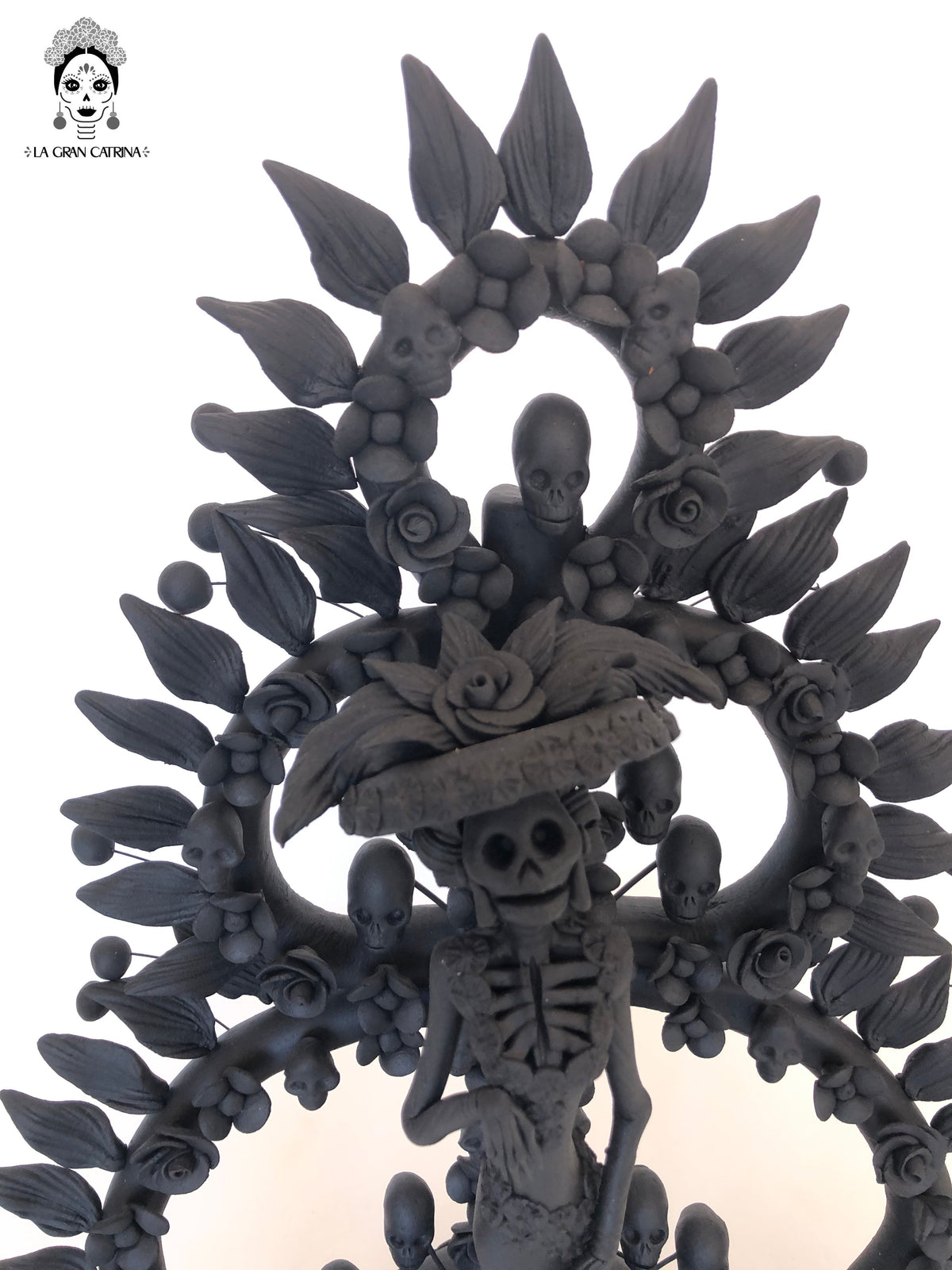 Ofrenda de Catrina - Negra 41 cm.